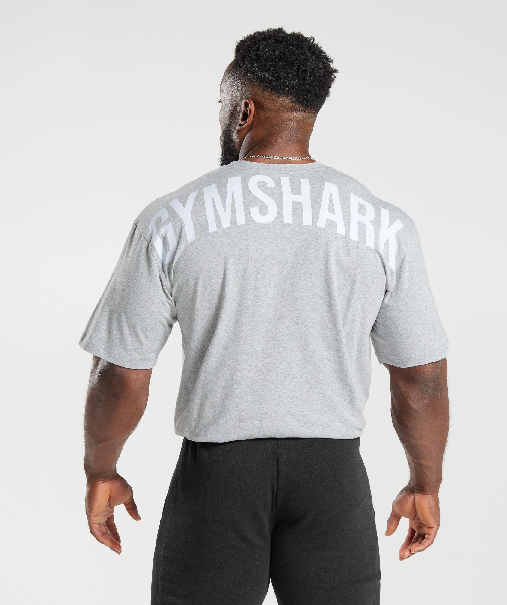 Power T-Shirt Light Grey Core Marl