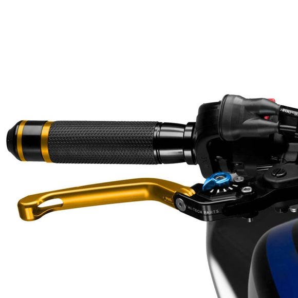 Levier de frein Puig rabattable 3.0 Or Universel - BleuRef : PUI0107