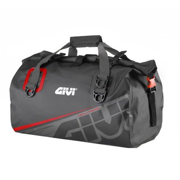 Sacoche de selle Givi EA115GR (40 LITRES) Universel - Noir / RougeRef : GI1326 / EA115GR