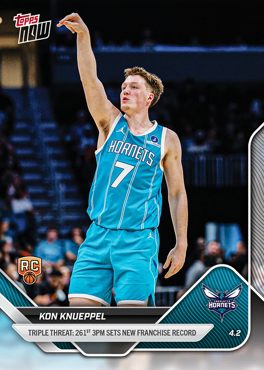 Kon Knueppel - 2025-26 NBA Topps NOW® - Card 239