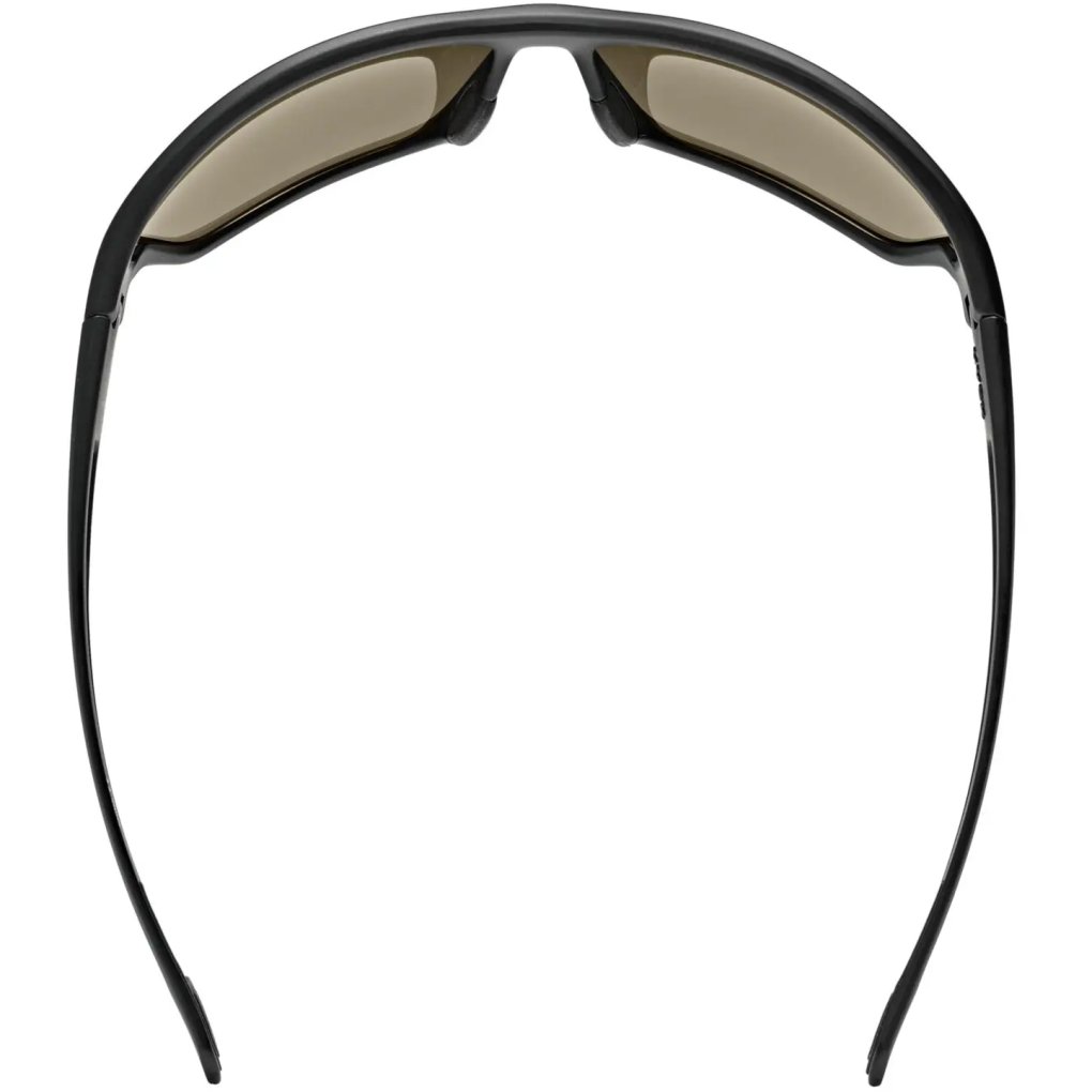 Uvex sportstyle 806 Cycling Glasses - black matt/mirror green