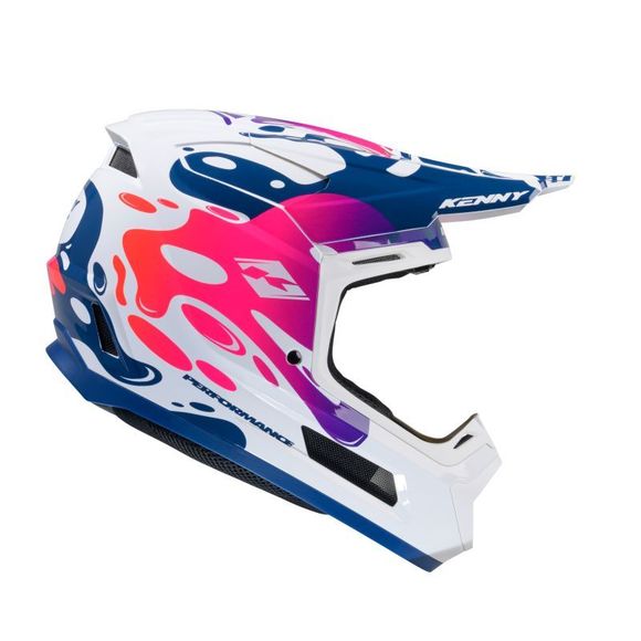 Casque cross Kenny PERFORMANCE 2025 - Bleu / RoseRef : KE2255