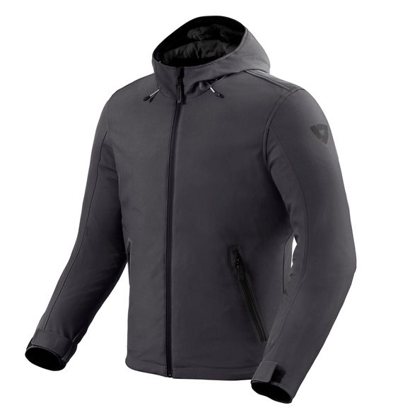 Motorcycle jacket Rev it Traffic H2O - Gray / BlackRef: Ri1155-C280