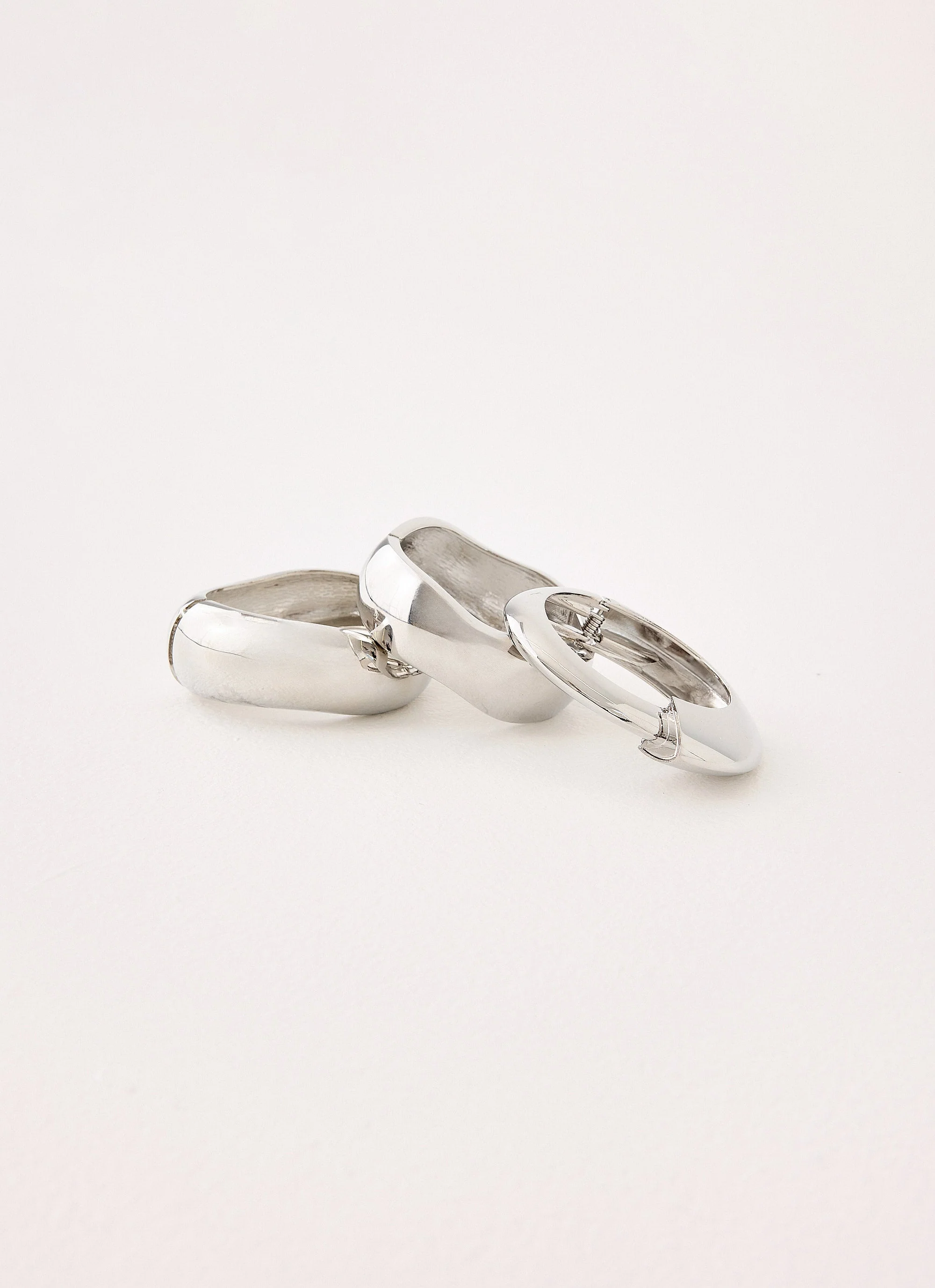 Rule Breaker Bracelets - Silver