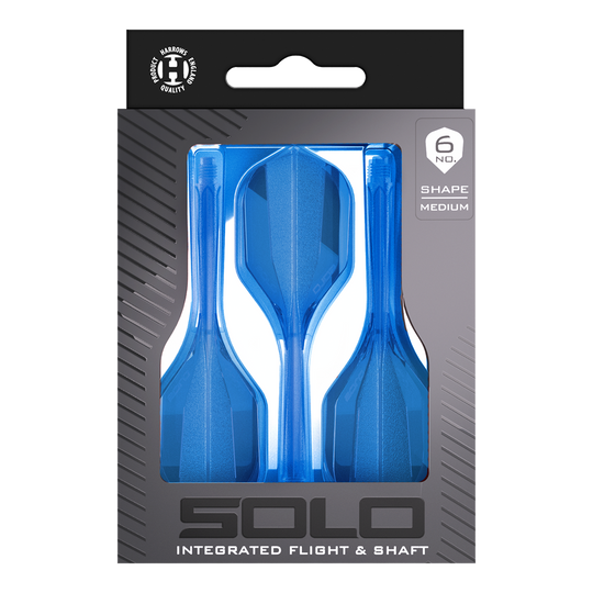 Harrows Solo No6 Flight Shaft System - Blue