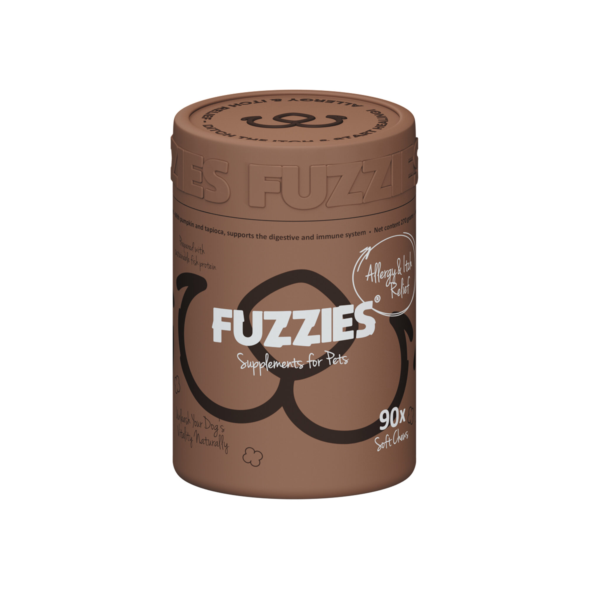 Fuzzies Allergy & Itch Relief - 90 pieces