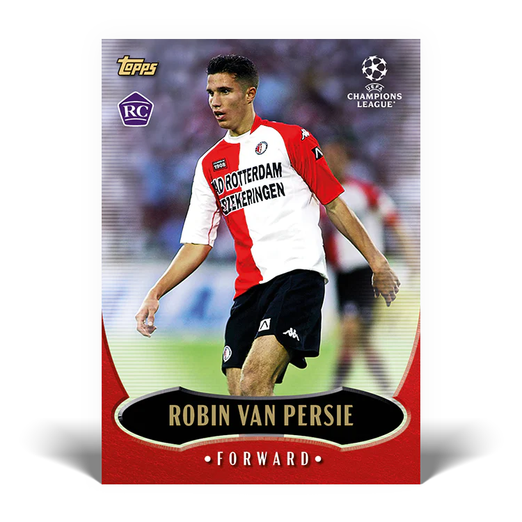 The Lost Rookie Card - Robin van Persie - Card #17