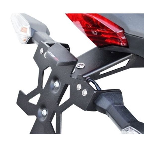 KAWASAKI Top Block License Plate Holder - BlackRef: tb0402 / spek46