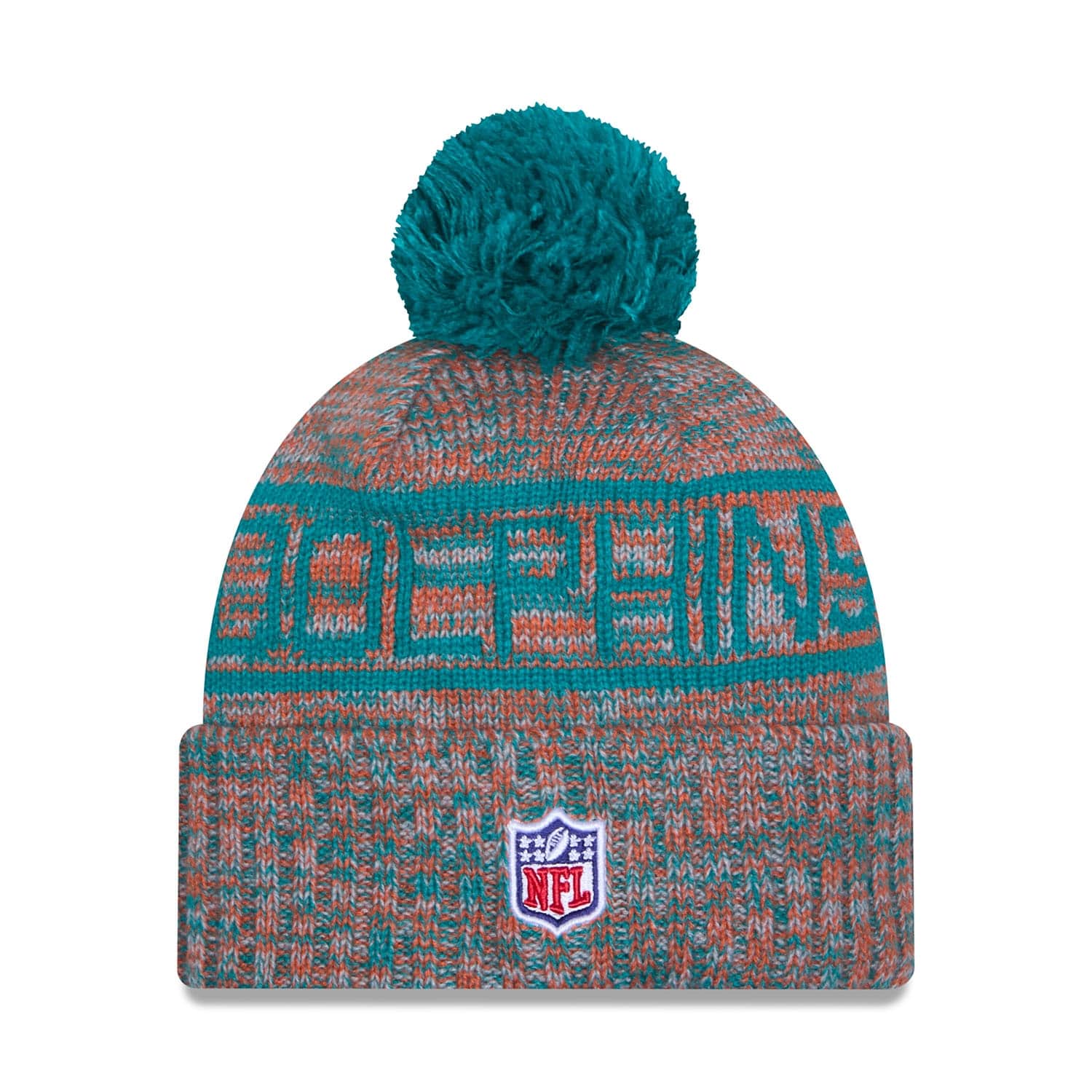 Miami Dolphins 2025 NFL Sideline Sport Knit Hat