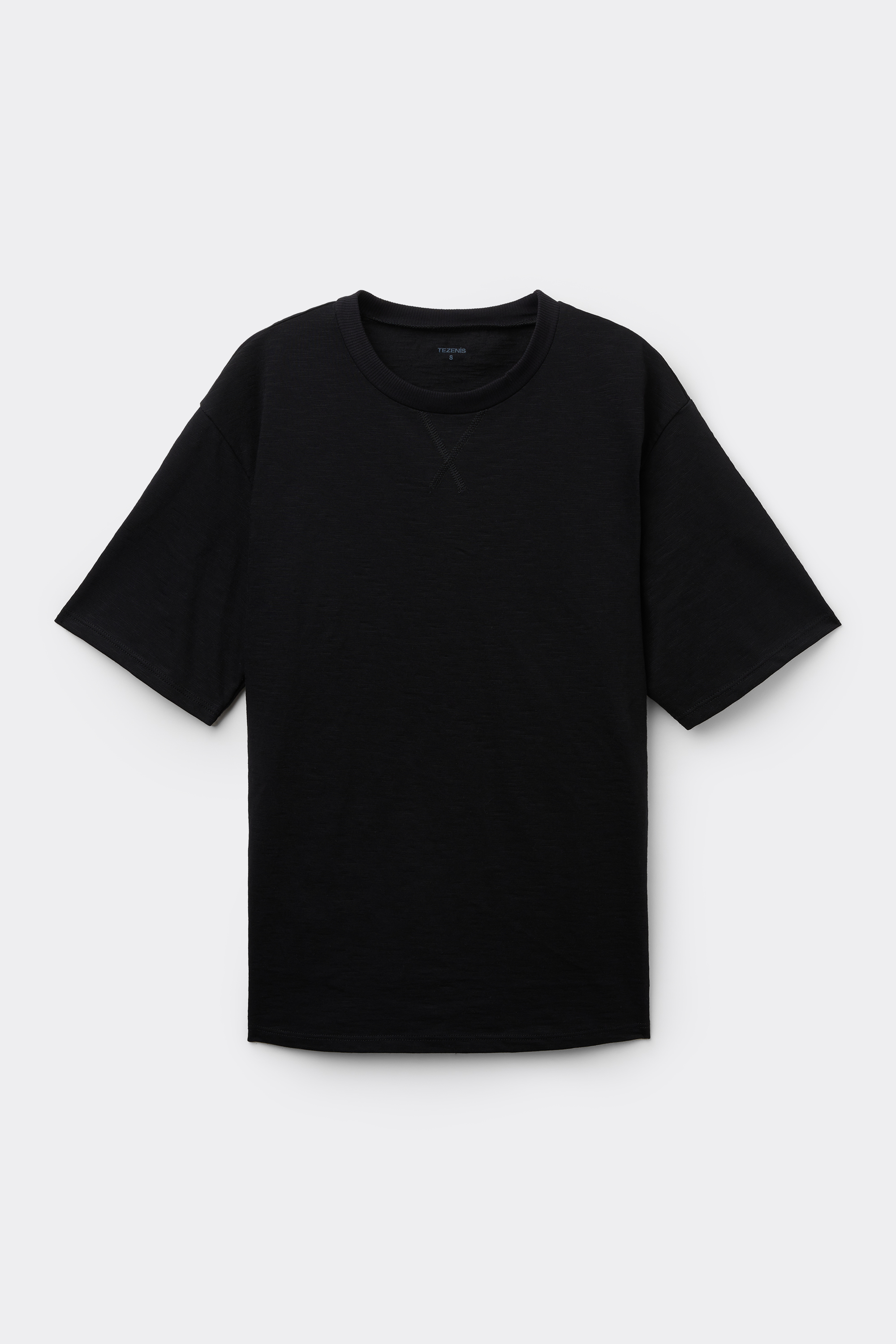 100% Slub Cotton Round Neck T-shirt