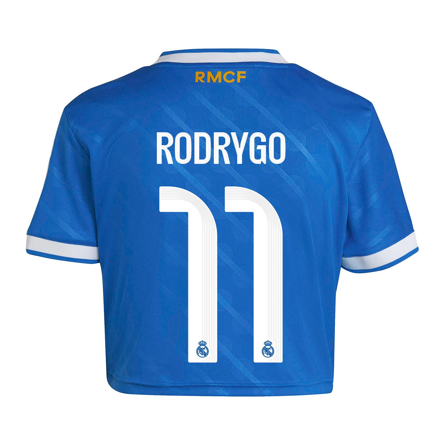 Womens Third Crop Shirt 25/26 Blue