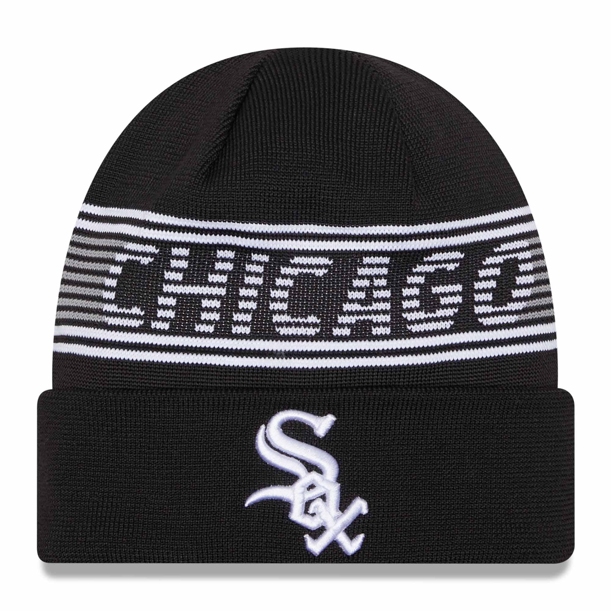 Chicago White Sox Authentic 2024 MLB Clubhouse New Era Beanie Knit