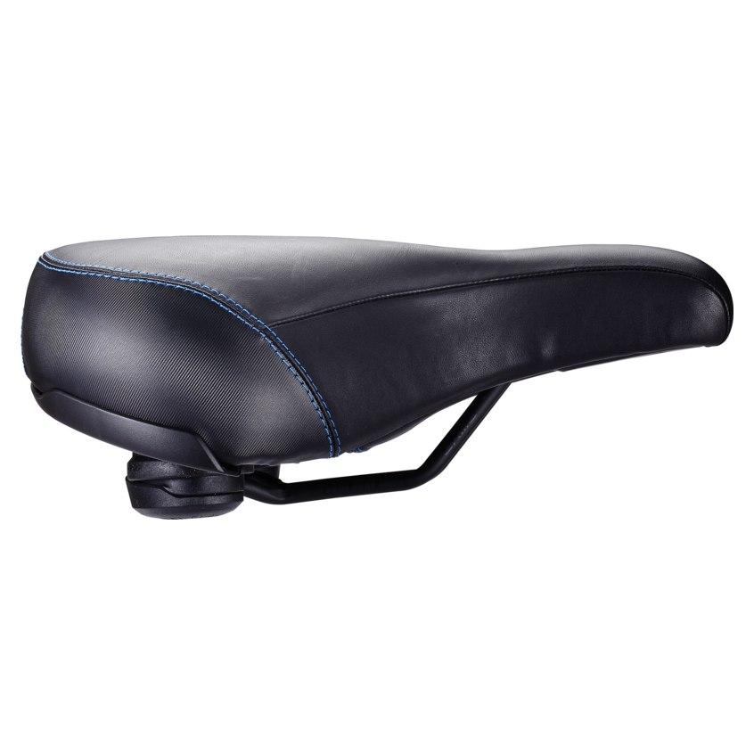 BBB Cycling ComfortPlus Upright Leather BSD-107 Saddle - black