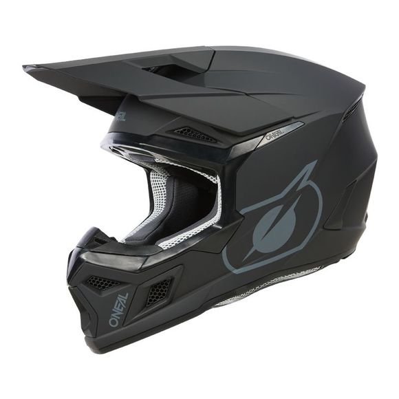 Casque cross O'Neal 3SRS YOUTH - SOLID V24 - NoirRef : OL1961