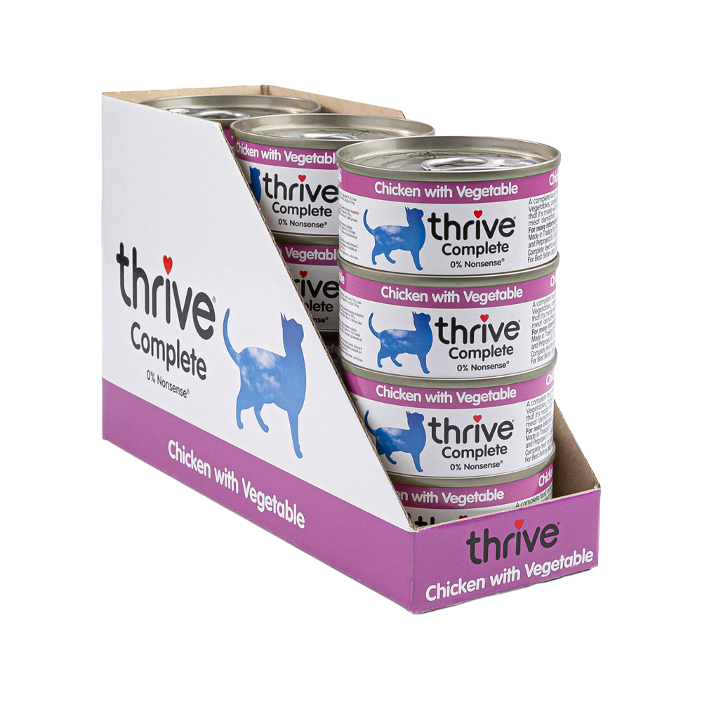 Thrive Complete Cat Food - Chicken Breast & Turkey - 12 x 75 g