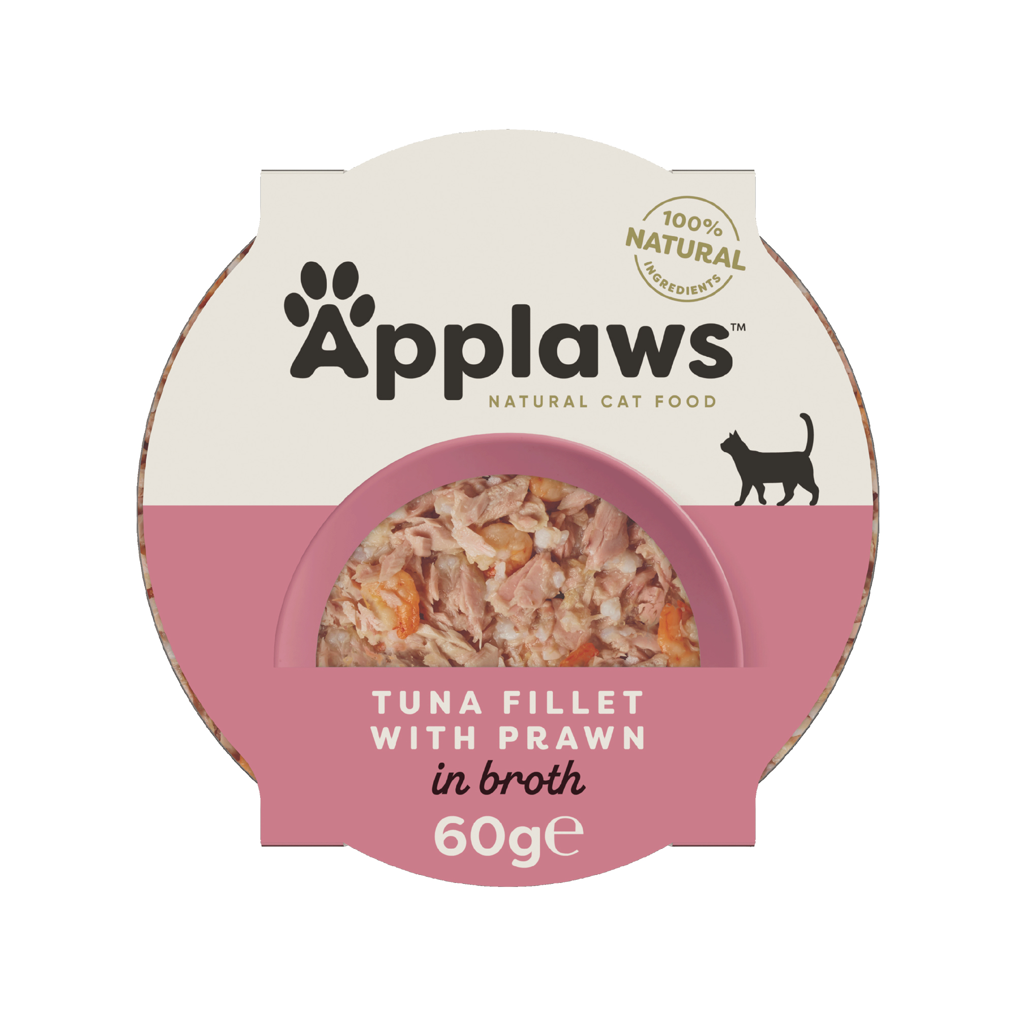 Applaws Cat Food - Tuna Fillet & Crab Pots - 10x 60g