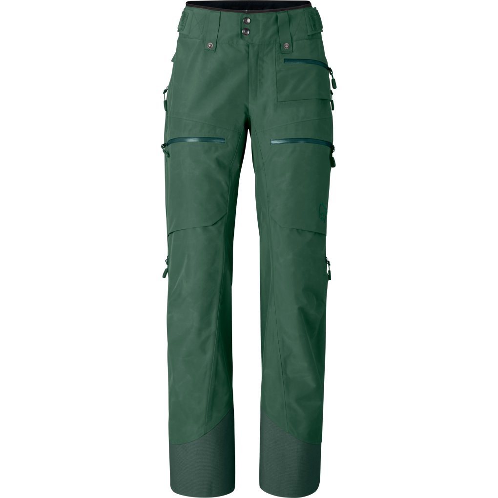 Norrona lofoten Gore-Tex insulated Pants Women - Jungle Green