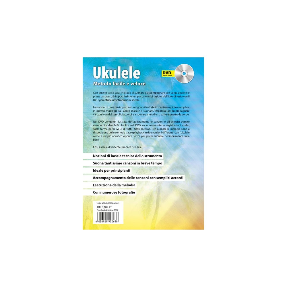 Cascha Ukulele Metodo – Thomann Ireland
