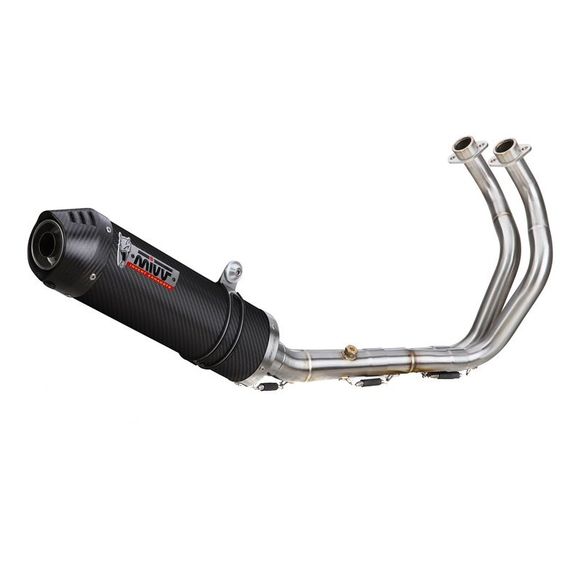 Mivv Complete Oval Full Carbon Exhaust SystemRef: MVY044L3C / 1088369001