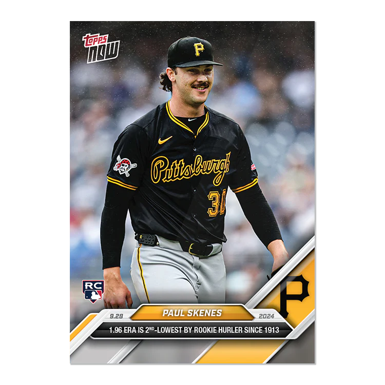 Paul Skenes - 2024 MLB Topps NOW® Card 770 - LOOK FOR AUTO