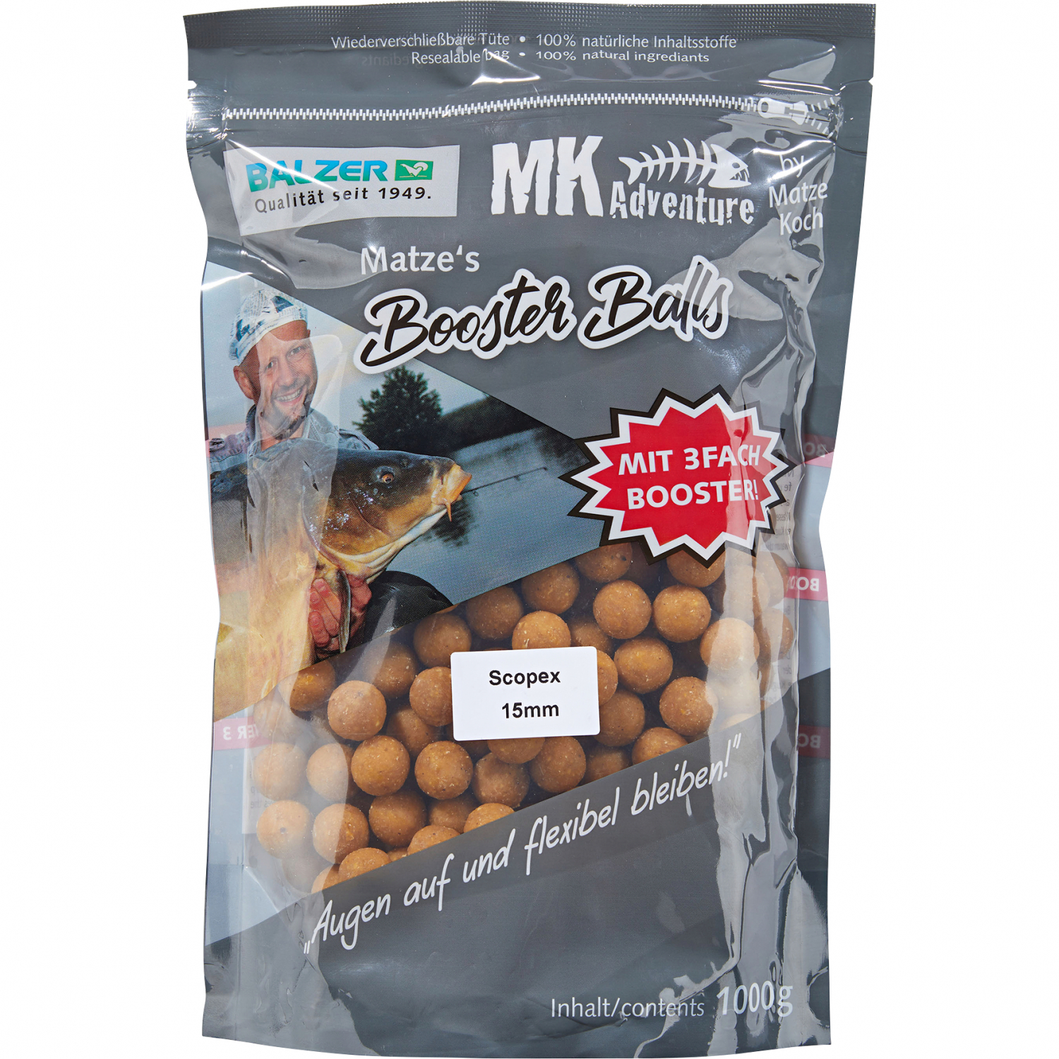 Matze Koch Boilies MK Adventure Booster Balls (Scopex)