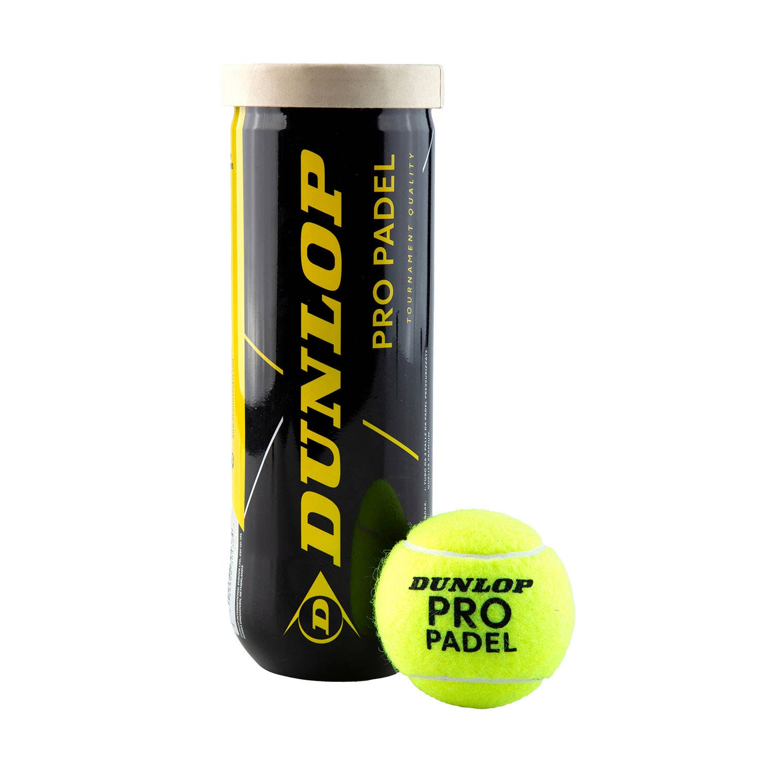 BOX OF 24 CANS OF 3 BALLS DUNLOP PRO PADEL 601552