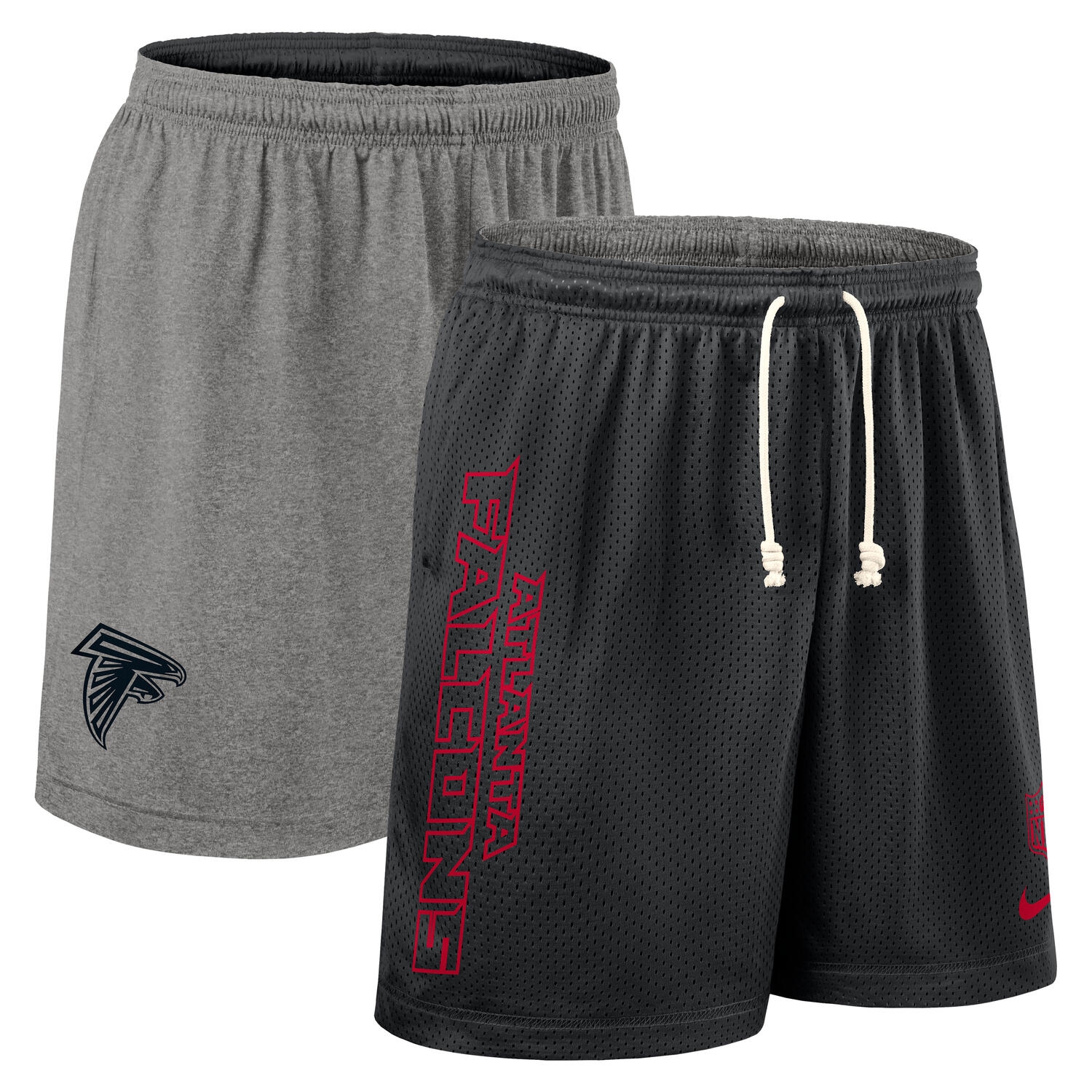 Atlanta Falcons 2025 NFL Sideline Reversible Mesh Nike Dri-FIT Shorts Black