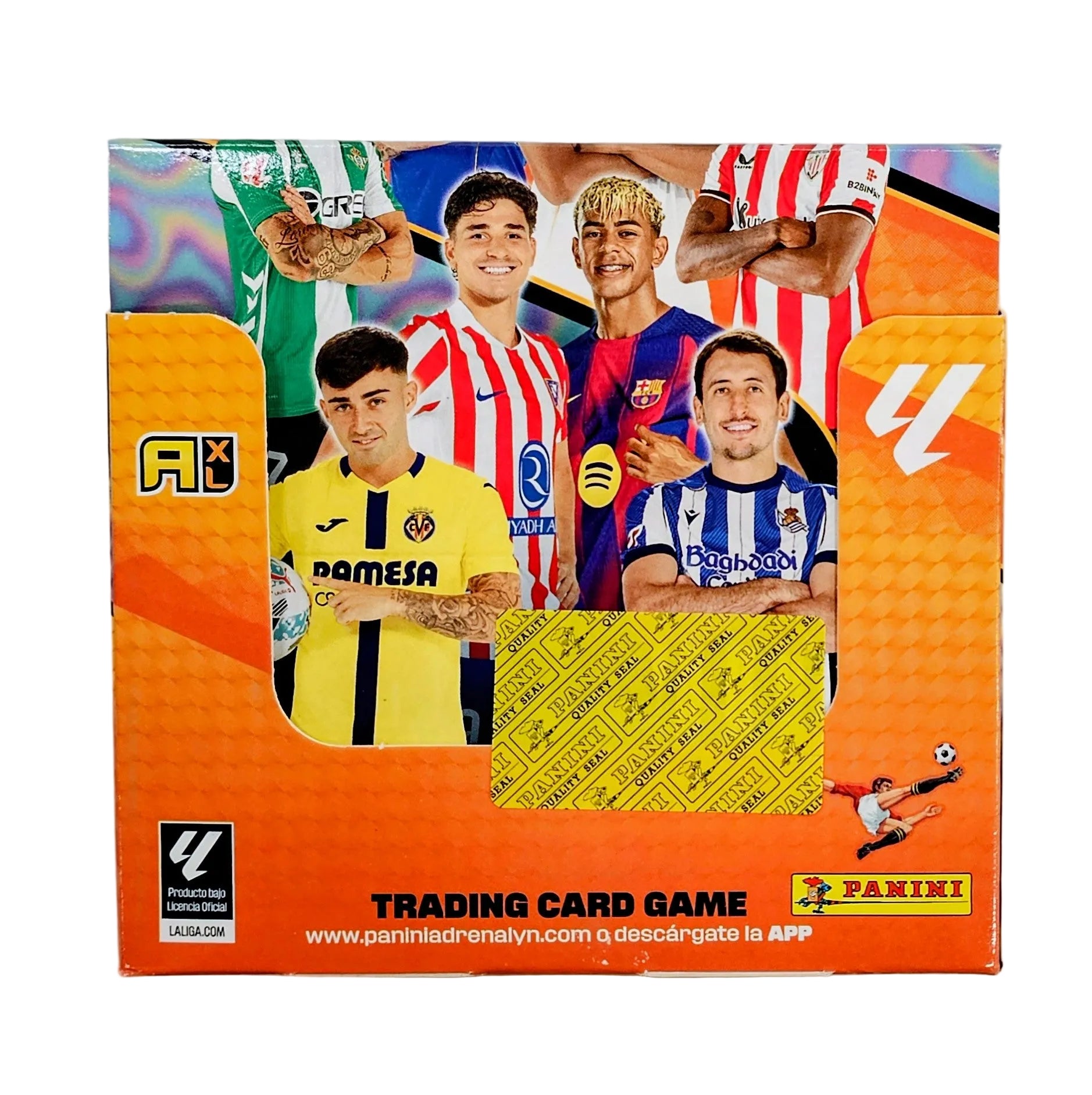 2025/26 Panini LaLiga Adrenalyn XL Soccer 50-Pack Retail Box