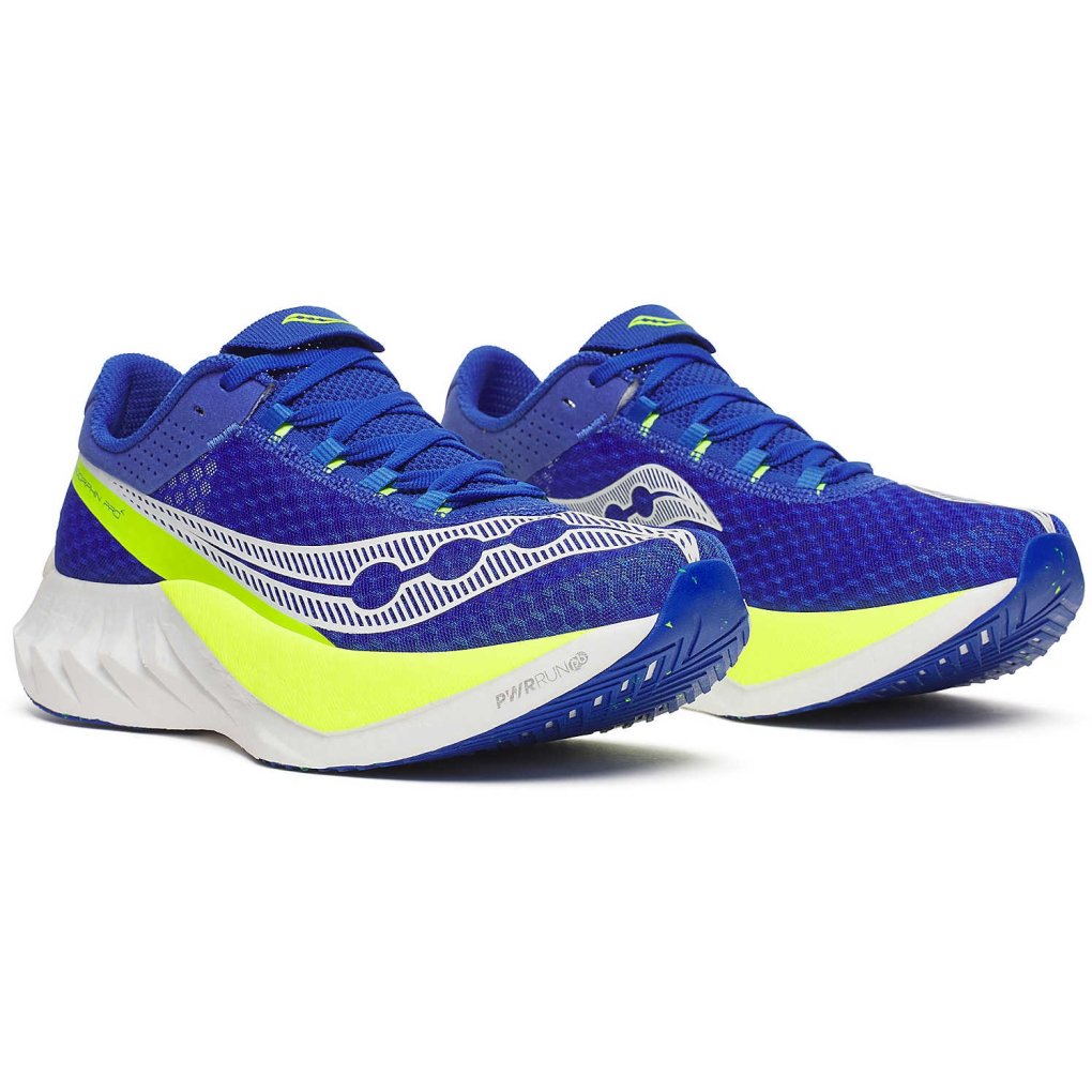 Saucony Endorphin Pro 4 Running Shoes Men - lapis/citron