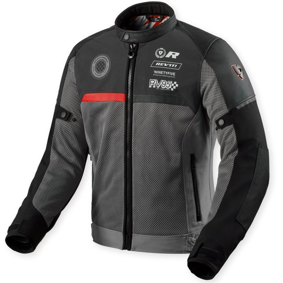 Motorcycle jacket Rev it swiftblade - black / redRef: Ri1674