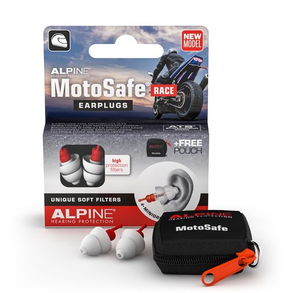 ALPINE MOTO SAFE RACE Hearing ProtectionRef: ALP0003 / AC06