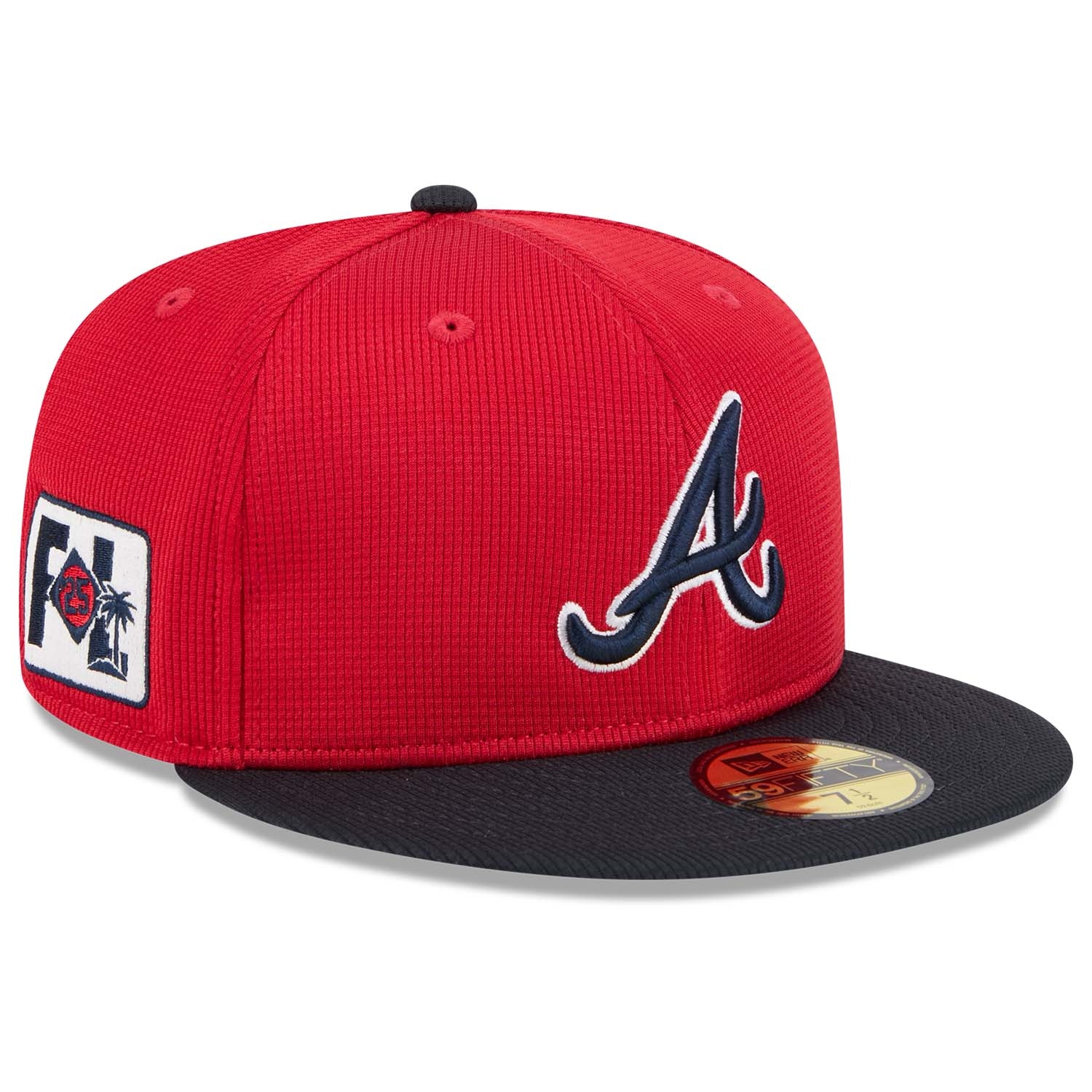 Atlanta Braves 2025 MLB Spring Training 59FIFTY Fitted Cap Red