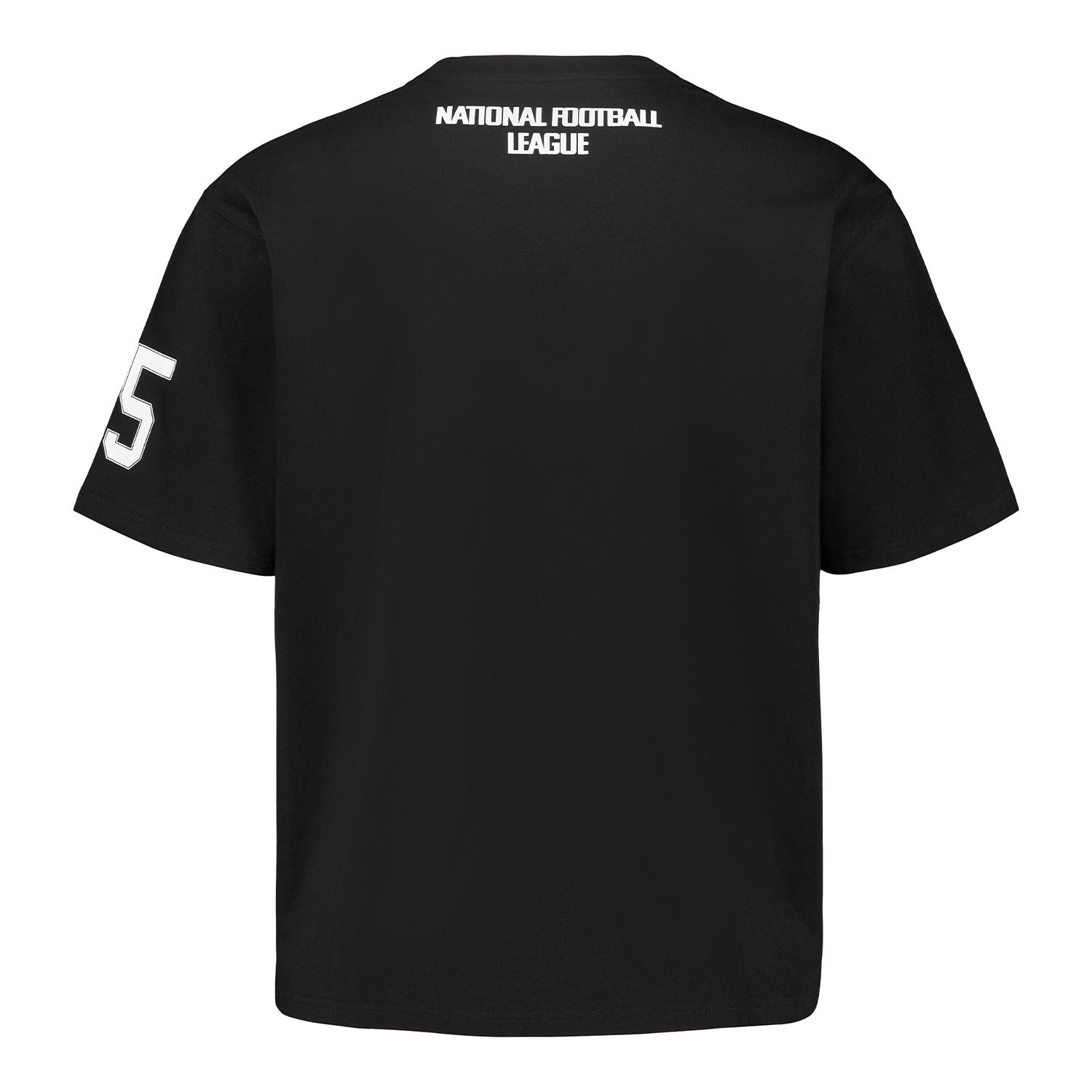 Mens Real Madrid x NFL T-Shirt Black