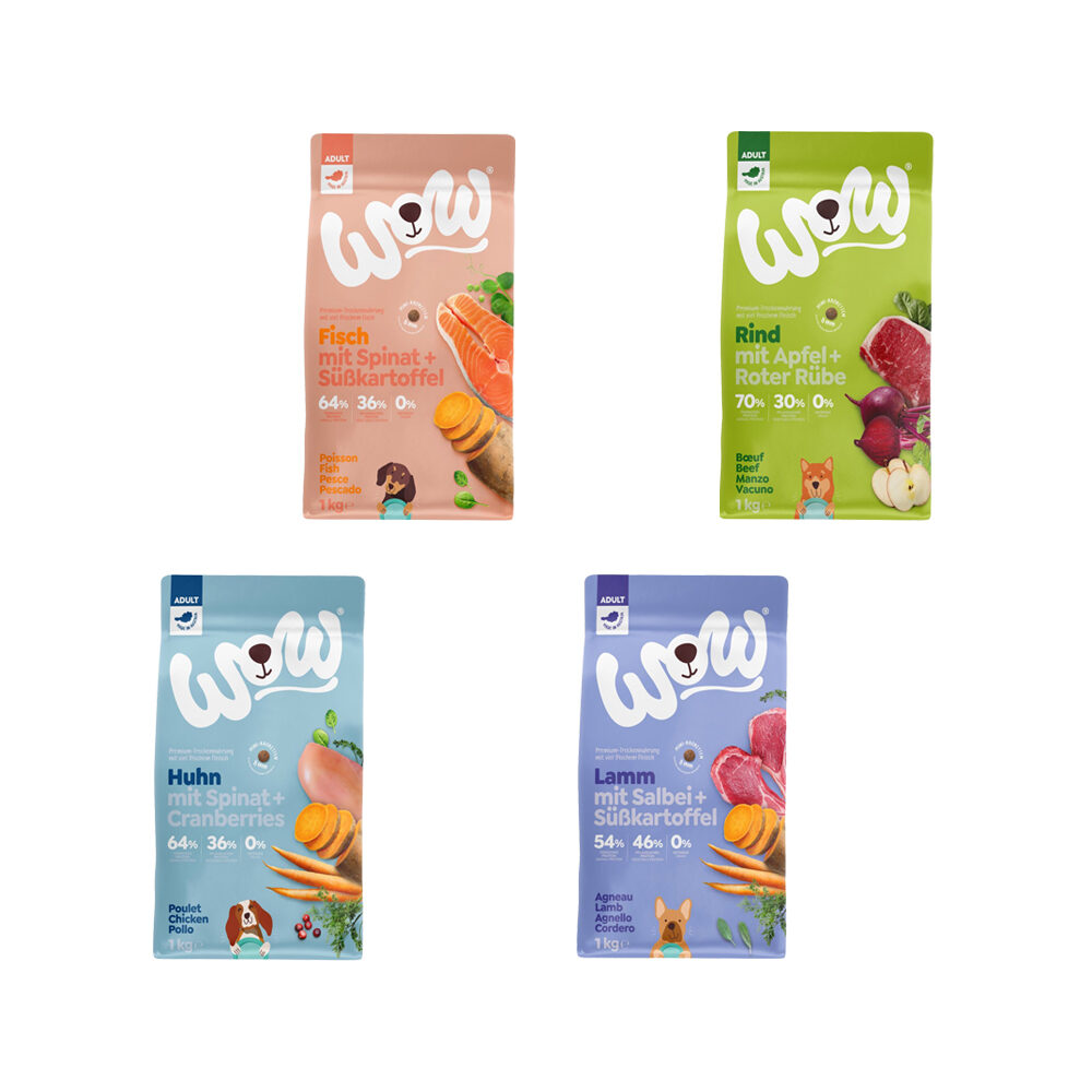 WOW! Mini Adult Dog Food - Chicken - 1 kg