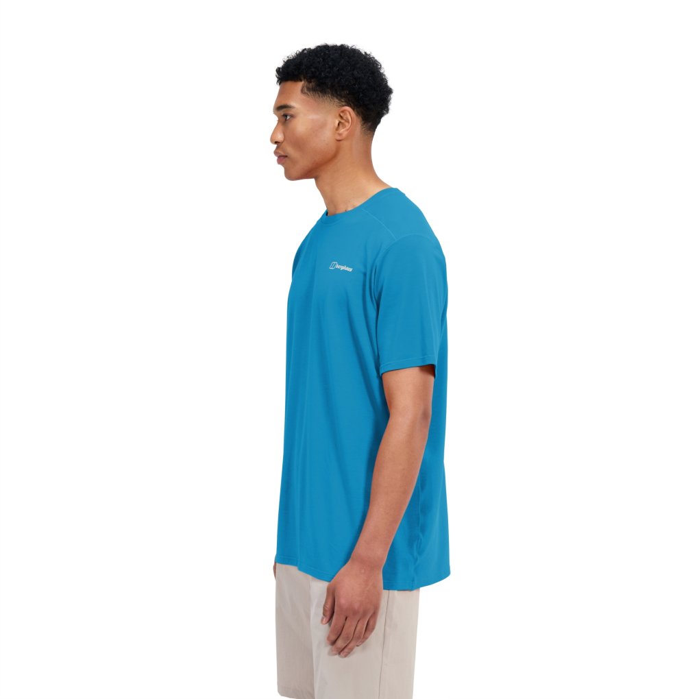 Berghaus Delta Tech T-Shirt Men - Mountain Blue
