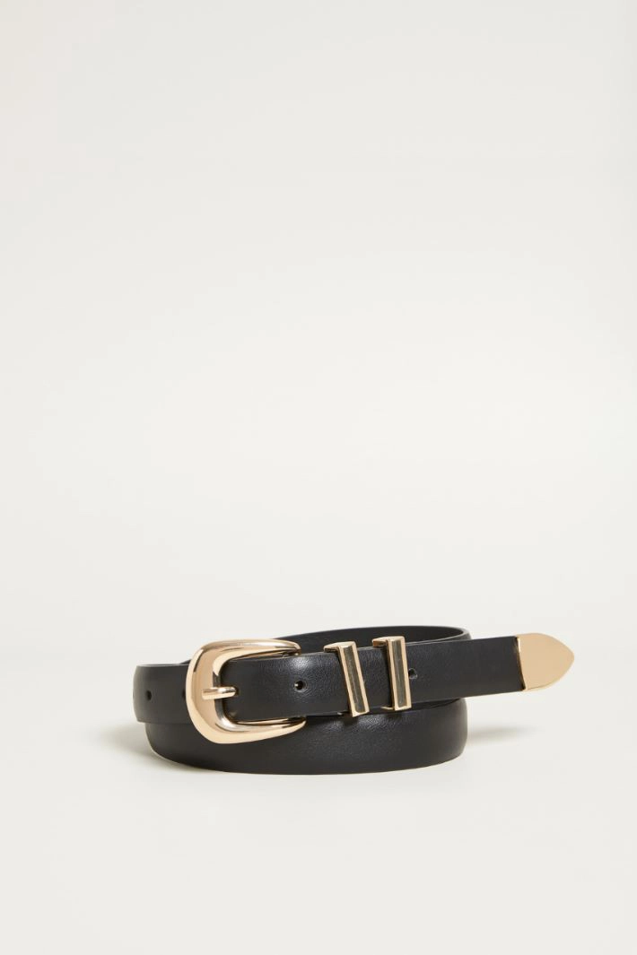 Coated belt - BLACK