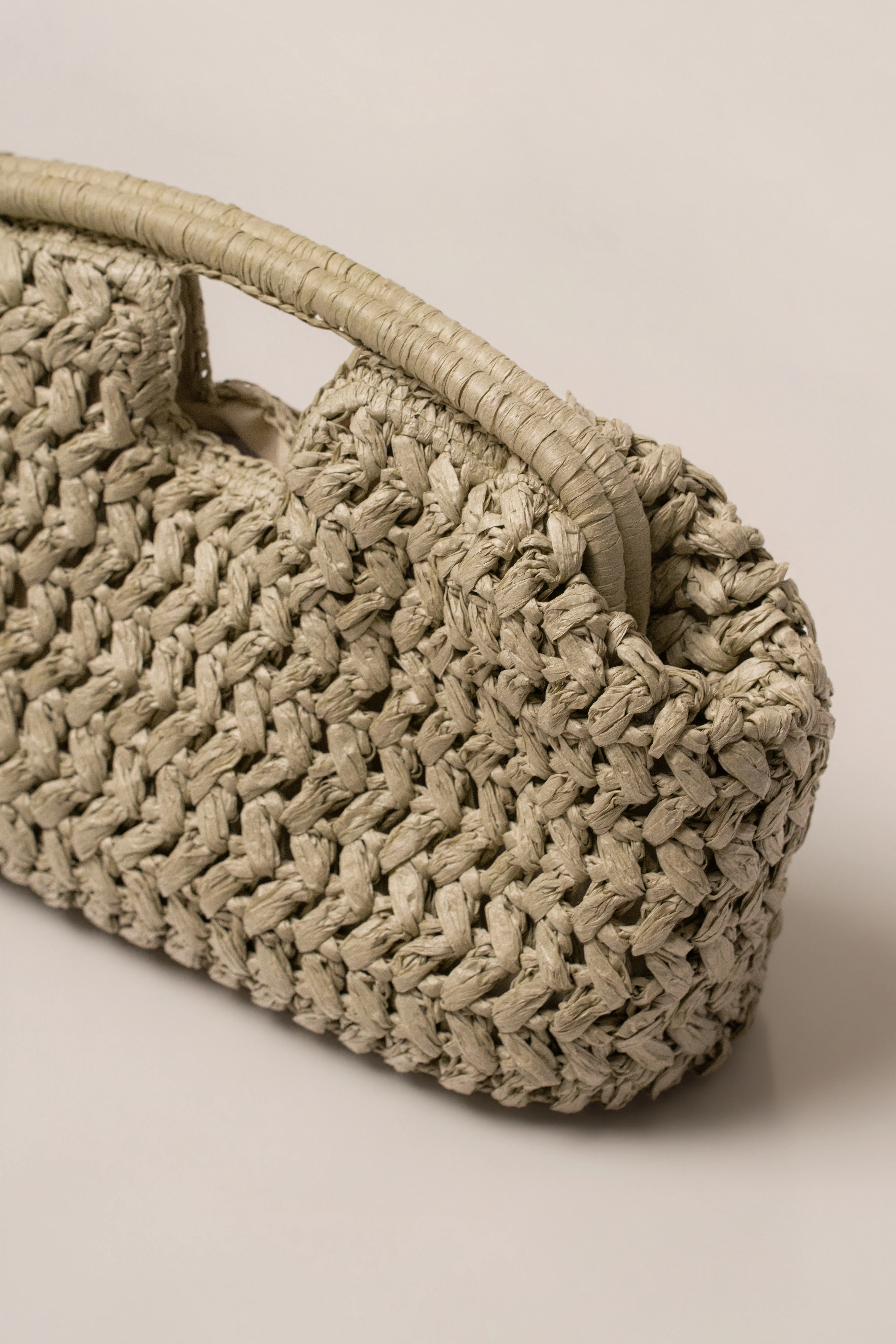 Sage Casa Sol Straw Bag