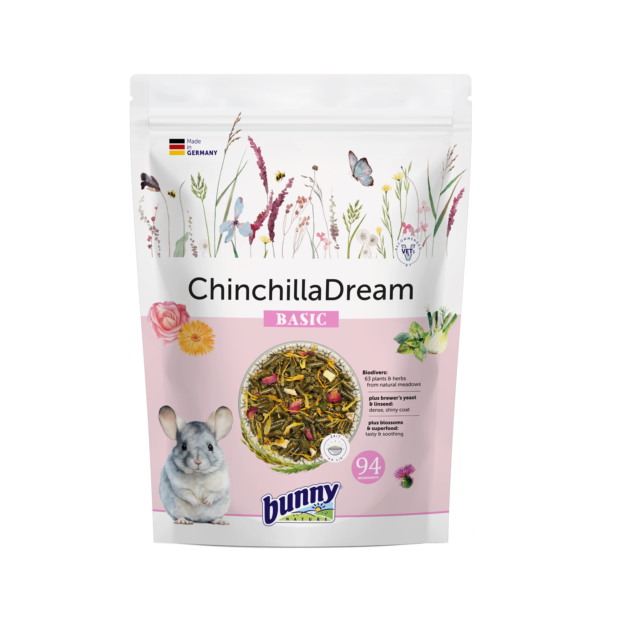 Bunny Nature Chinchilla Dream Basic - 1.2kg