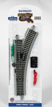 HO NS EZ Remote Right-Hand Switch Bachmann BAC44562