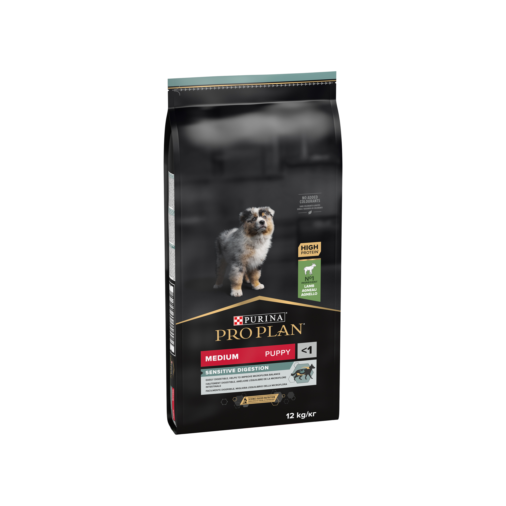 Purina Pro Plan Dog - Medium Puppy - Sensitive Digestion - Lamb - 12kg