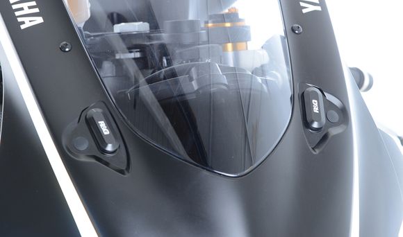 R&G Racing mirror shutters Cover - black holesYAMAHA 600 YZF-R6 (RJ27) - 2017 - 2021Ref: Rgr03255A / 1068583