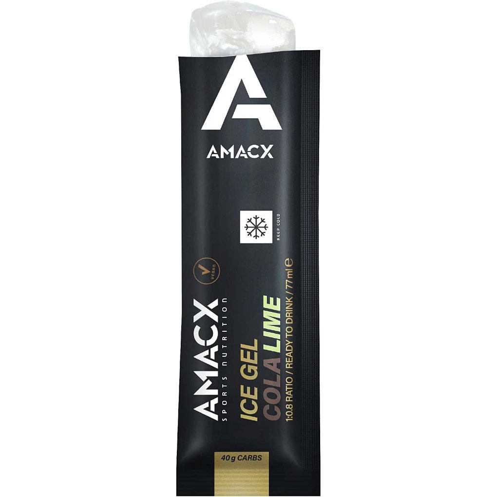 Amacx Turbo Ice Gel - Carbohydrate Gel - 12x77ml