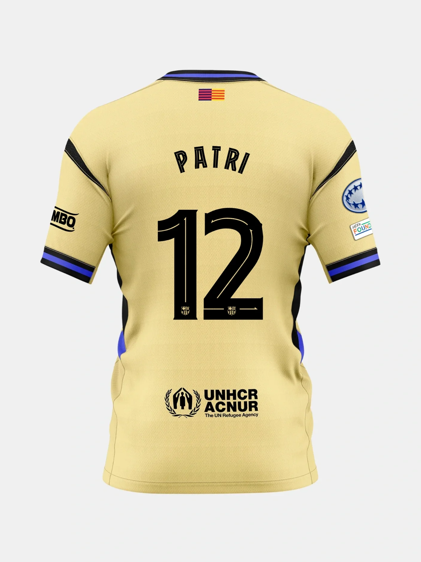Patri | Uwcl Women'S Away Jersey 25/26 Fc Barcelona X Kobe Bryant