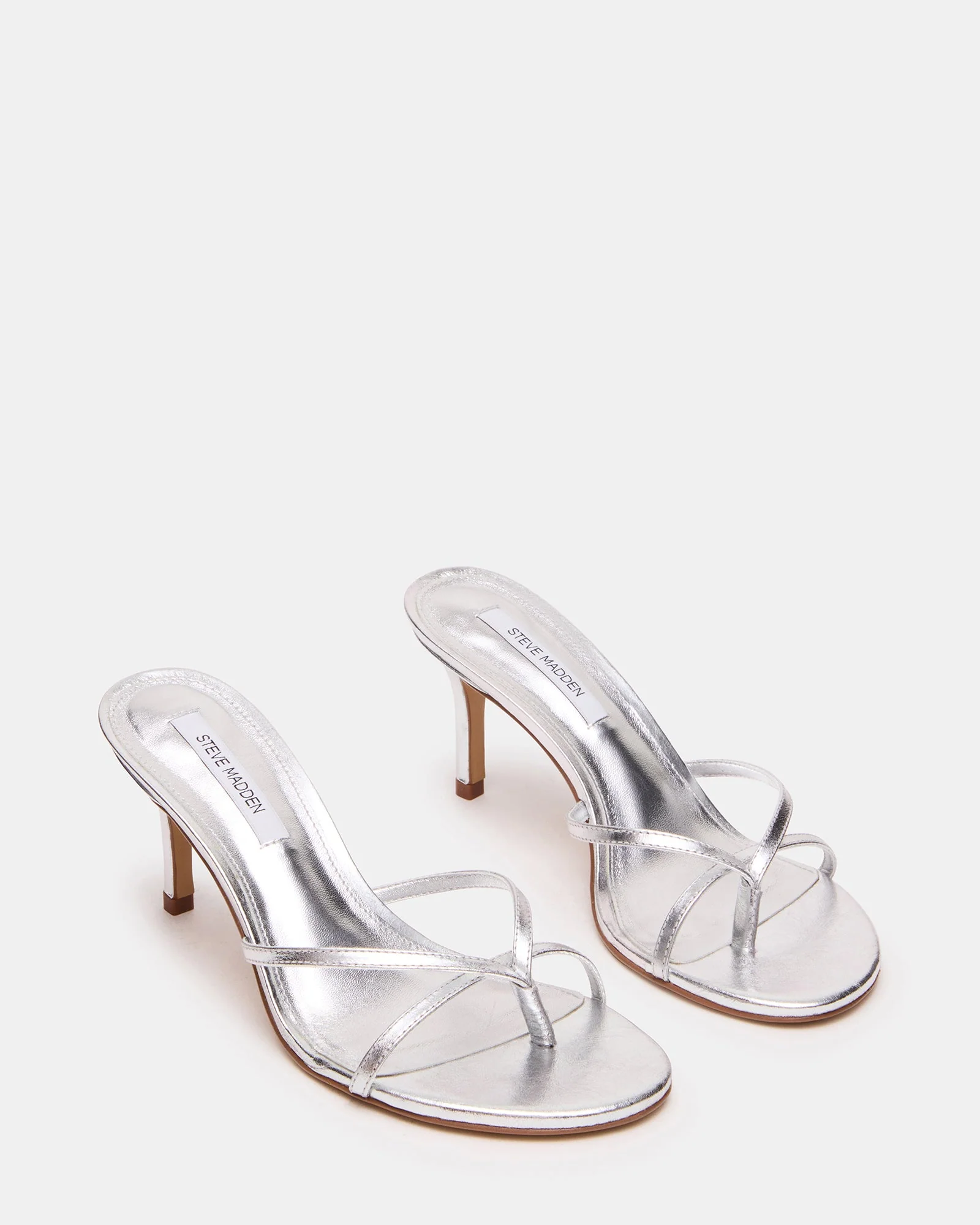 Clari Silver Leather