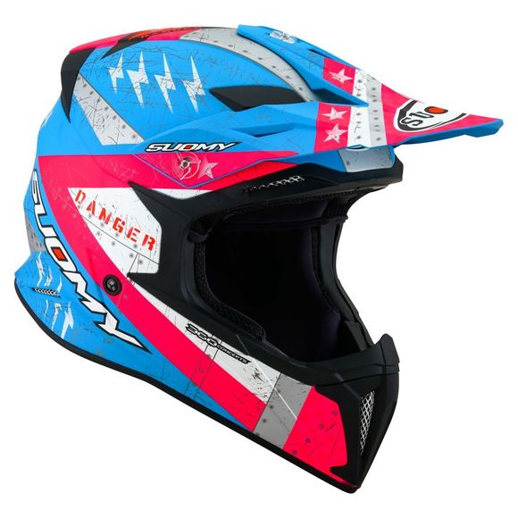 Suomy X-WING cross helmet - JETFIGHTER 2024 - PinkRef: SU0436