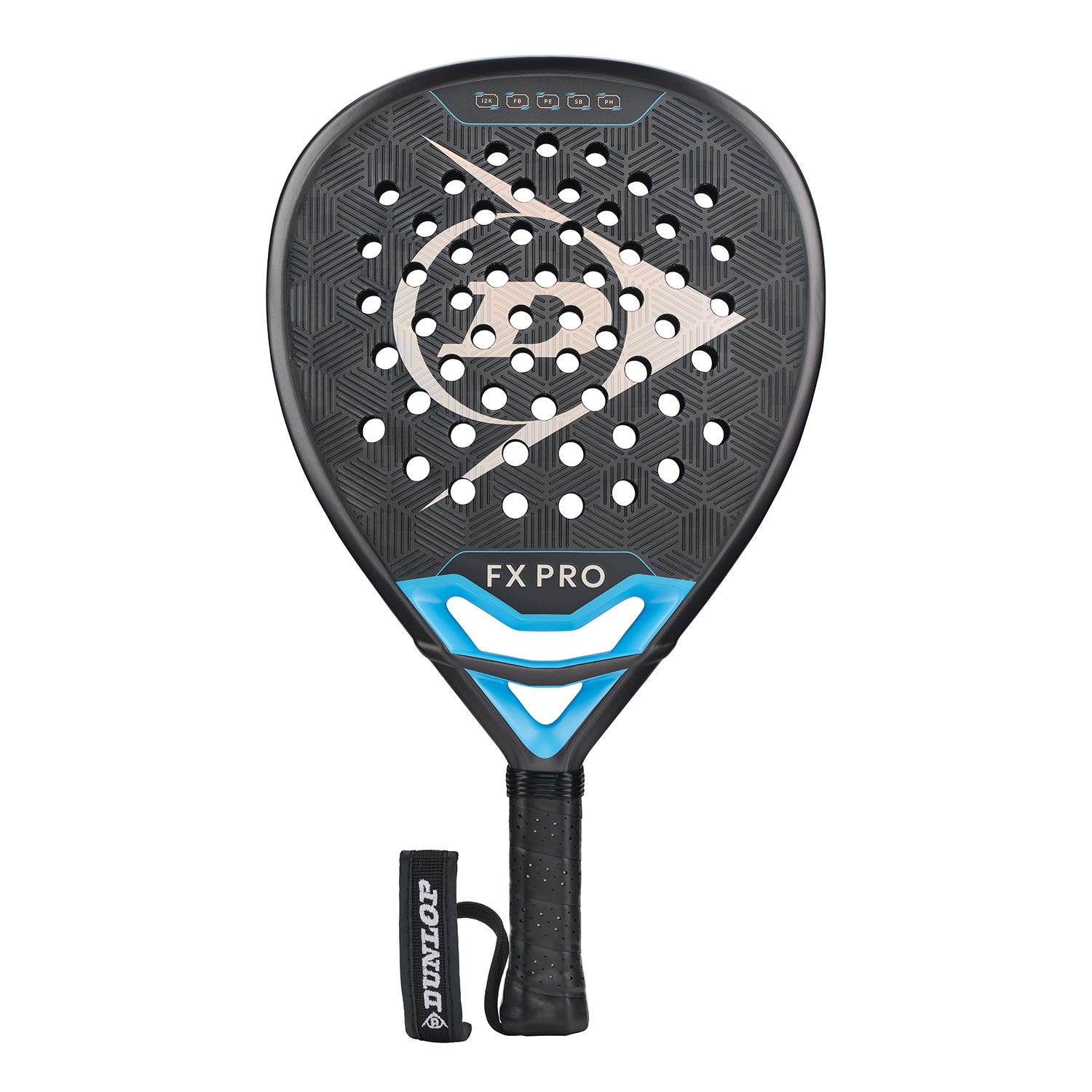 DUNLOP FX PRO GUN METAL/CYAN/METALLIC SILVER