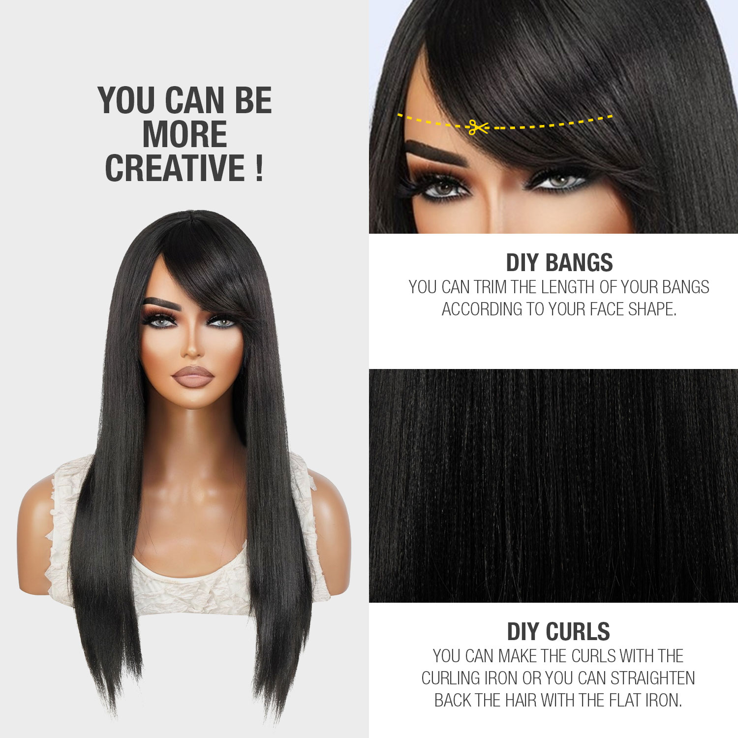 Straight Long with Bang Wig SEXY12
