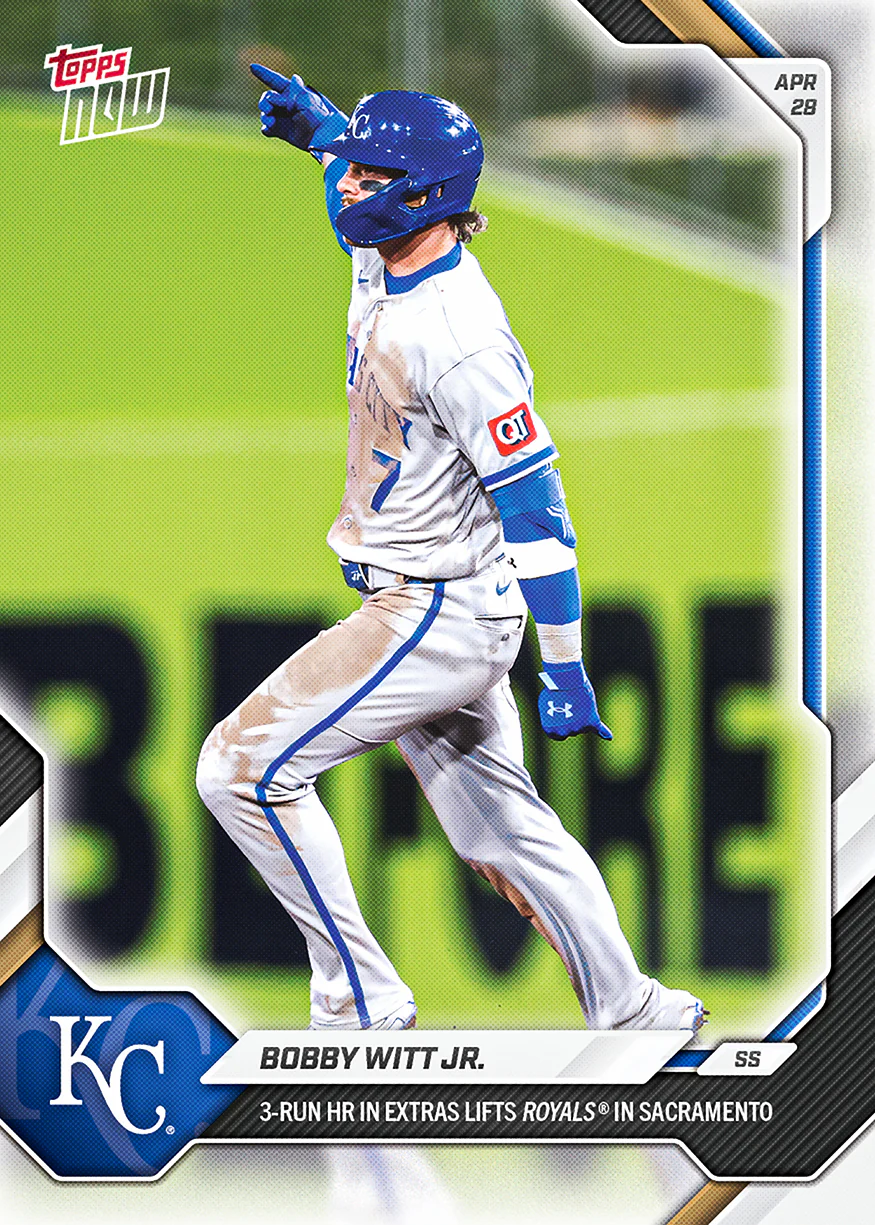 Bobby Witt Jr. - 2026 MLB Topps NOW® - Card 137