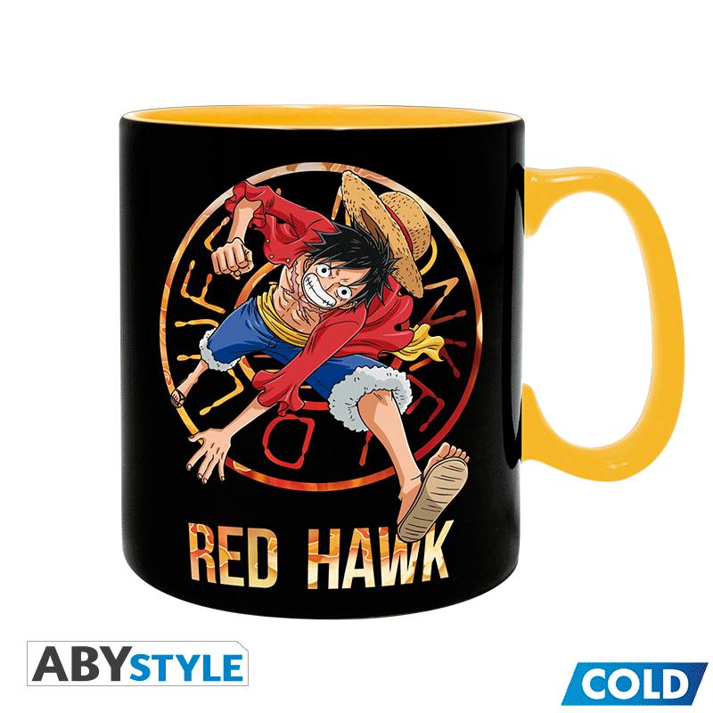 ONE PIECE Mug Heat Change Luffy & Sabo