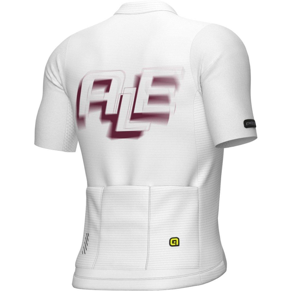 Alé PR-E Sauvage 2.0 Short Sleeve Jersey Men - white